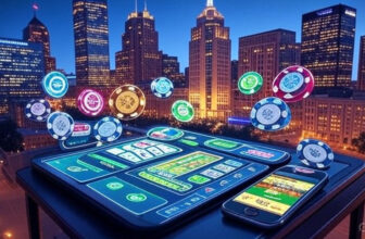 Michigan iGaming and sports betting revenue growth in June 2025, featuring online casino and betting icons.