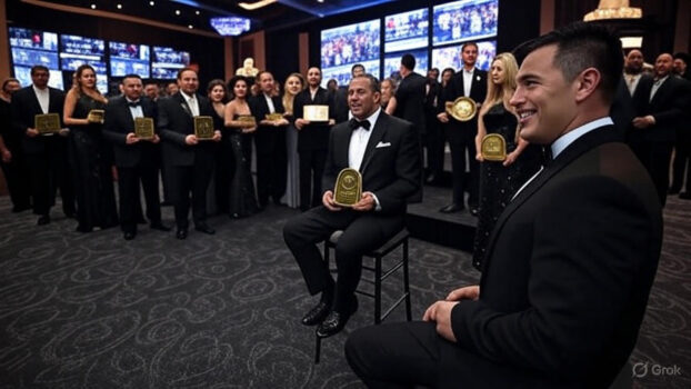 Sports Gambling Hall of Fame 2025 ceremony at Circa Las Vegas honoring Paris Smith and pioneers