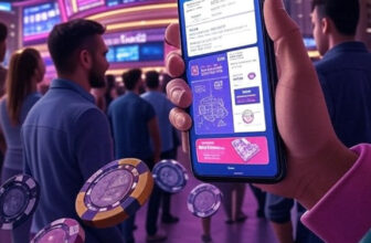 T-Mobile Arena mobile app interface with digital ticketing and interactive features, launched by Everi in 2025