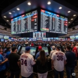 Nevada May Gaming Revenue Dips, But Sports Betting Soars 29.7% on Baseball Boom